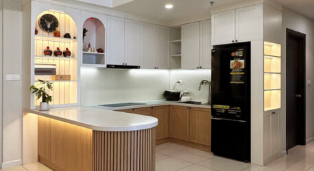 Thi Công Nội Thất căn hộ Vinhomes Grand Park 2 Phòng Ngủ