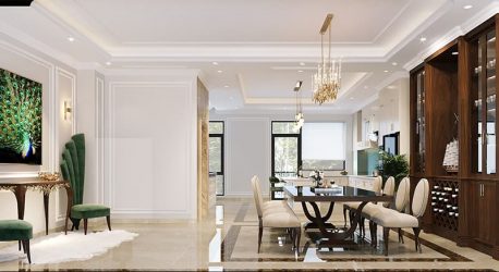 Thiết kế nội thất villa Vạn Phúc City Gỗ Tự Nhiên Sang Trọng